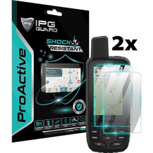 IPG Garmin Gpsmap 66I 66S 66ST 66SR 67 67I El Tipi Gps Için Ipg Proactive Ekran Koruma (2 Adet)