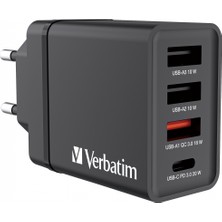 Verbatım 49700 CHR-30EU1 Usb-Charger 30W Black