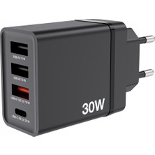 Verbatım 49700 CHR-30EU1 Usb-Charger 30W Black