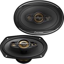 Pioneer TS-A6988S 700 Watt Max 180 Watt Rms 6x9 Oval 16X24 Vm Hoparlör Ses Sistemi 2 Li Takım