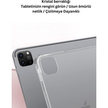 Apple iPad Pro 13 2024 Uyumlu  Tablet Nitro Anti Shock Silikon Kapak