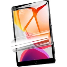 Canpay Apple iPad 9.7 2018 (6.nesil) Uyumlu Tablet Nano Ekran Koruyucu Kristal Netliğinde   Esnek Temperli Kırılmaz Nano Screen Protector