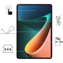 Canpay Xiaomi Redmi Pad Uyumlu Tablet Nano Ekran Koruyucu Kristal Netliğinde   Esnek Temperli Kırılmaz Nano Screen Protector