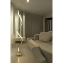 Violet Modern Tasarım Eskitme Renk Gün Işığı Ledli Salon - Yatak Odası LED Lambader