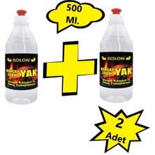 Mangal, Soba, Şömine 2 Adet Tutuşturucu Jel Yakıt. 500 Ml. 2' li