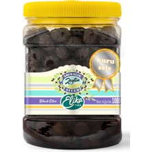 Elika Zeytin Kuru Sele Siyah Zeytin 1 kg