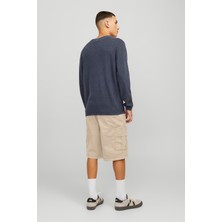 Jack & Jones Jpstcole Campaign Erkek Bej Kargo Şort 12253222-Crockery