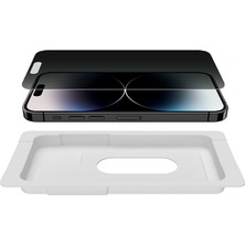 Belkin Screenforce Temperedglass iPhone 15 Pro Için Privacy Ekran Koruyucu