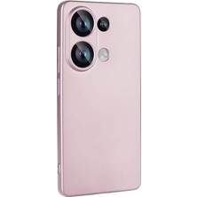 Gpack Xiaomi Redmi Note 13 4g Kılıf Premier Kamera Korumalı Mat Silikon Bronz