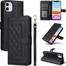 Manyi Mall Iphone 11 Için Flip Case Cüzdan Basit Iş Kapak Çevirin Deri Kılıf (Yurt Dışından)