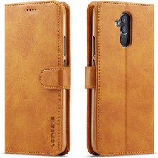 Manyi Mall Tutucu Kart Yuvaları ile Huawei Mate 20 Lite Için Kılıf Cüzdan Buzağı Doku (Yurt Dışından)
