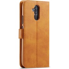Manyi Mall Tutucu Kart Yuvaları ile Huawei Mate 20 Lite Için Kılıf Cüzdan Buzağı Doku (Yurt Dışından)