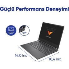 Hp Victus 15-FA1057NT 8U849EA I7-13700H 48 GB 1 Tb SSD RTX4050 15.6" Fhd Windows 11 Home ZI725 +320GB Hiksemi SSD