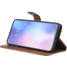 Manyi Mall Xiaomi 9 Için Flip Case Klasik Düz Renk Iş Cüzdan Telefon Kılıfı Yüksek (Yurt Dışından)