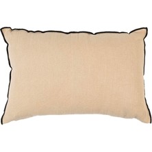 Vanelli Home Wash Keten 35*55 cm Kırlent Kılıfı Bej