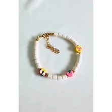 Petek Aksesuar Kalın Limo Meyveli Bileklik