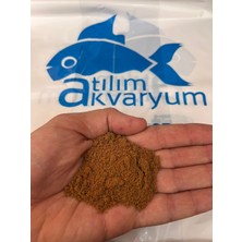 Atılım Akvaryum Yavru Balık Büyütme Yemi Toz Yem Ekstra Protein Spirulina ve Artemialı