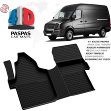 RK Carshop Volkswagen Crafter Ön Çift Koltuk Ferrous 4d Havuzlu Kauçuk Paspas 2006 2022