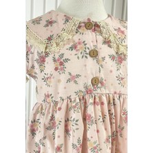 Modaviki Vintage Elbise Pembe MDVK130