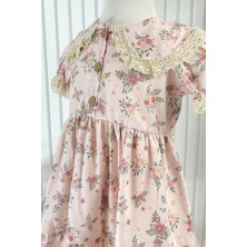 Modaviki Vintage Elbise Pembe MDVK130
