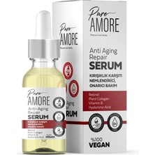 Pure Amore Sıkılaştırıcı Retinol İçeren Nemlendirici Onarıcı Bakım Serumu 30 ml