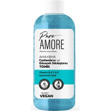 Pure Amore Aha+Bha Canlandırıcı C Vitaminli Tonik 200 ml