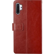 Mays Shop Samsung Galaxy Not 10 Pro Telefon Kılıfı Için Kickstand Dayanıklı Flip Book (Yurt Dışından)