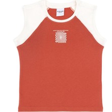 U.S. Polo Assn. Erkek Çocuk Pudra Kolsuz Bisiklet Yaka Tişört 50281709-VR042