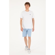 U.S. Polo Assn. Erkek Beyaz Tişört 50294290-VR013