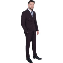 Cengiz İnler Erkek Kruvaze Takım Elbise 5001