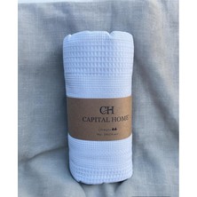 Capital Home Yazlık  Pike Çift Kişilik BEYAZ