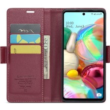 Mays Home1 Samsung Galaxy A71 4g Cüzdan Kılıf Anti Dolandırıcılık Kart Yuvası Için Caseme Durumda (Yurt Dışından)