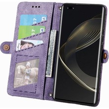 Mays Home1 Huawei Nova 11 Pro Için Flip Case Basit Iş Darbeye Deri Kılıf (Yurt Dışından)