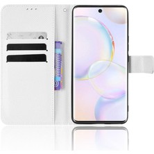 Mays Home1 Huawei Nova 9 Için Kılıf Manyetik Cüzdan Kart Tutucu Kickstand Kapak (Yurt Dışından)