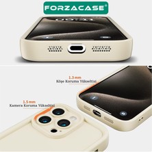 Forzacase iPhone 14 Pro Max Uyumlu Flex Serisi Kamera Korumalı Darbeye Dayanıklı Silikon Kılıf