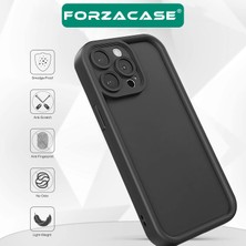 Forzacase iPhone 15 Uyumlu Flex Serisi Kamera Korumalı Darbeye Dayanıklı Silikon Kılıf