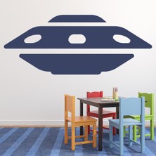 Jeronkarji Ufo Uzay Gemisi Uzaylılar Uzay Dekoratif Duvar Sticker Çıkartma Bebek Çocuk Odası