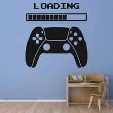 Jeronkarji Oyun Yükleniyor Gamer Kids Dekoratif Duvar Sticker Çıkartması Bebek Çocuk Odası