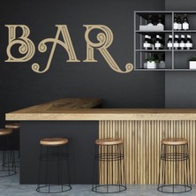 Jeronkarji Bar Mutfak Dekoratif Duvar Sticker Çıkartma Ofis Oturma Odası