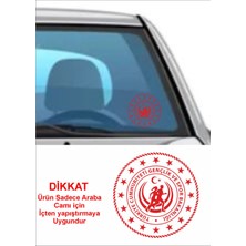 Sticker Usta Gençlik ve Spor Bakanlığı Logo Sticker 02076