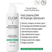 Ojon Hızlı Uzama Etkili At Kuyruğu Şampuanı 250ML / Kepeğe Karşı Etki, Doğal Içerik, Dökülme Önleyici