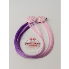 Sweet Twins Pullu Istiridye Postiş Pens Toka