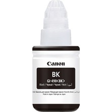 Canon GI-490 Bk Siyah Mürekkep Kartuşu