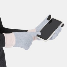 Çocuk Polar Outdoor Eldiven - 6 / 14 Yaş - Gri / Pembe - SH500 Beden 12 yaş