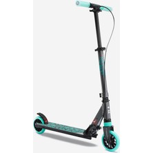 Çocuk Scooter - Süspansiyon ve Gidonda Fren - Gri / Yeşil