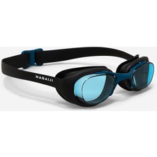 Yüzücü Gözlüğü - Standart Boy - Siyah/mavi - Şeffaf Camlar - Xbase