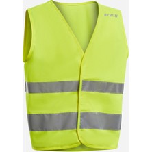 Btwin Çocuk Güvenlik Yeleği - Sarı Beden: 123-155 cm 7-12 Y