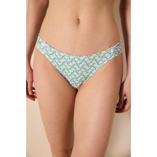 Bloom Chic Dokulu Çok Renkli Bikini Altı
