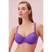 Suwen Balenli Körüklü Bikini Üst