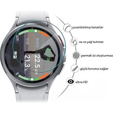 Yediseven Samsung Galaxy Watch 6 Classic 47MM Ekran Koruyucu 3D Kavisli Full Kaplama Pmma